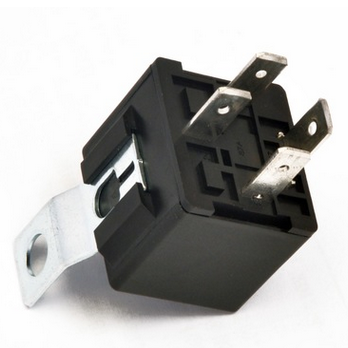 廠家直銷 12v-24v 4腳繼電器 40a汽車繼電器5腳-電子元器件產業網